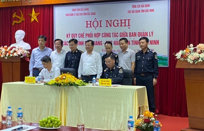 Hải quan Bắc Ninh hợp tác hỗ trợ doanh nghiệp tại Khu công nghiệp Bắc Giang