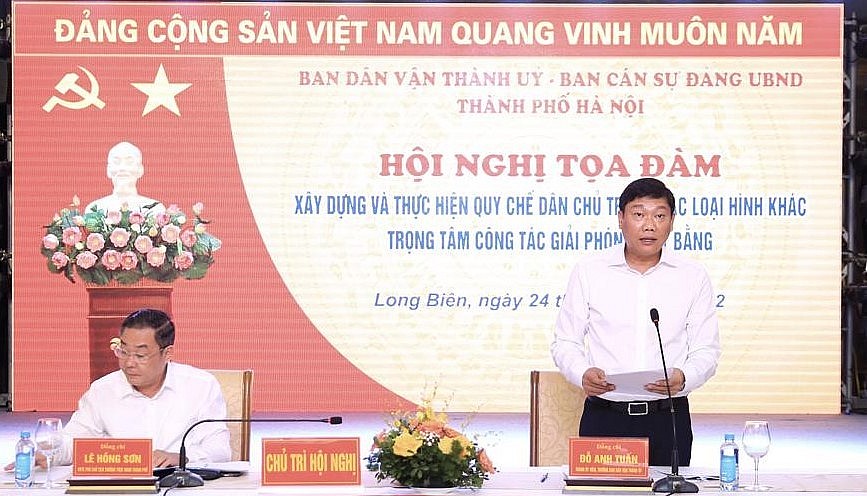 Hà Nội phát huy hiệu quả quy chế dân chủ trong công tác giải phóng mặt bằng