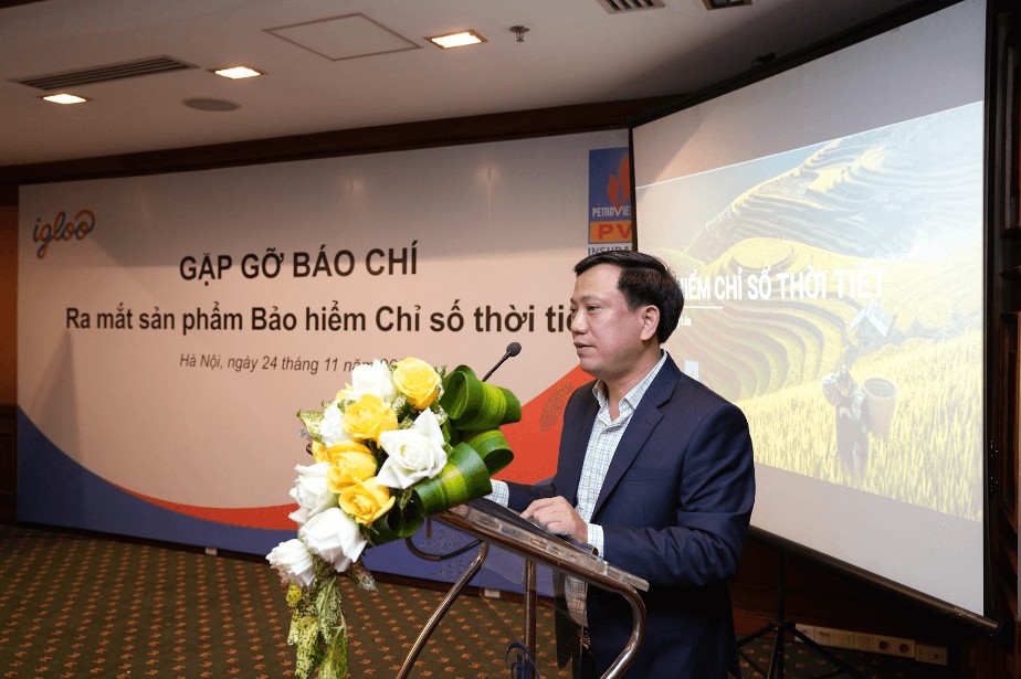 Ra mắt sản phẩm Bảo hiểm Chỉ số thời tiết đầu tiên tại Việt Nam dành cho nông dân trồng lúa