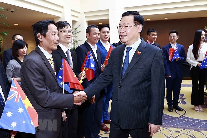 Chủ tịch Quốc hội gặp mặt cộng đồng người Việt tại Australia