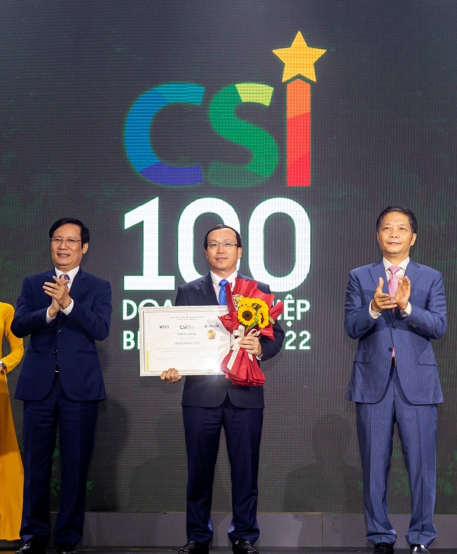 Bảo Việt đứng đầu Top 10 Doanh nghiệp bền vững Việt Nam 7 năm liên tiếp