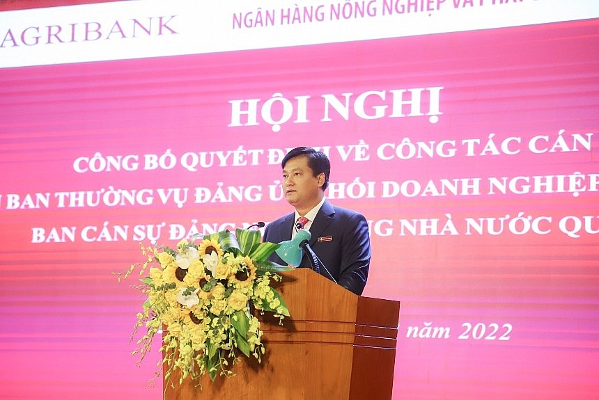 Ông Phạm Toàn Vượng được bổ nhiệm giữ chức Tổng giám đốc Agribank