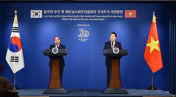 Tuyên bố chung Việt - Hàn về quan hệ đối tác chiến lược toàn diện