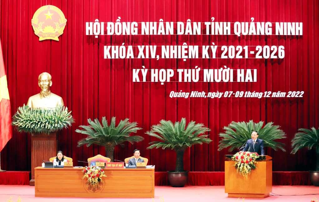 Kỳ họp thứ 12, HĐND tỉnh Quảng Ninh khóa XIV: Xem xét, quyết nghị nhiều nội dung quan trọng