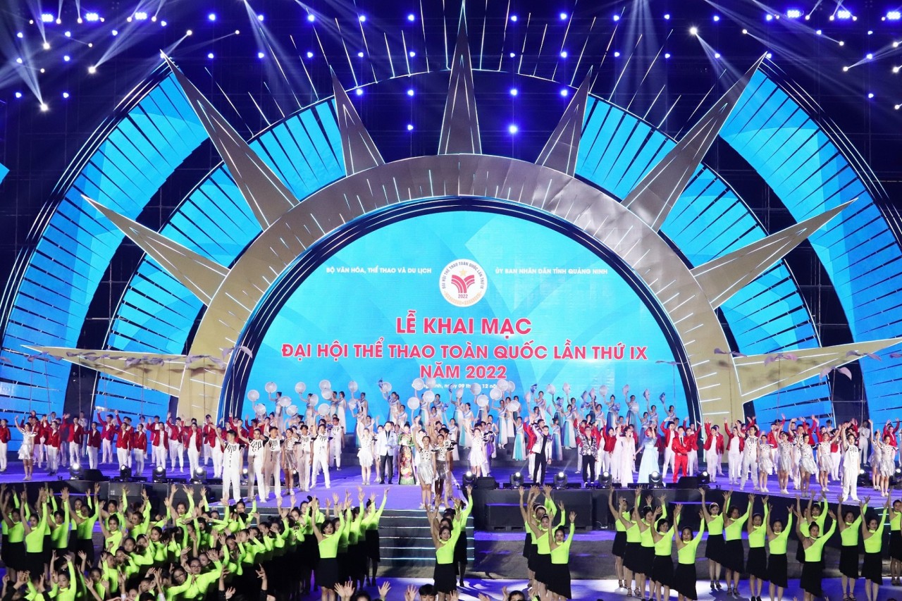 Quảng Ninh: Tưng bừng Lễ khai mạc Đại hội Thể thao toàn quốc lần thứ IX-2022
