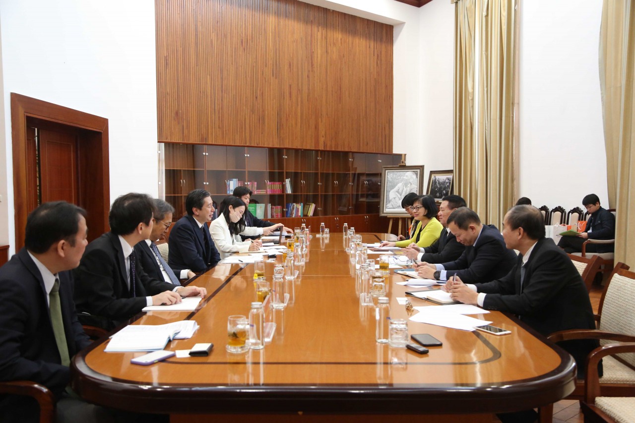 Bộ Tài chính và JICA xúc tiến các khoản hỗ trợ của Chính phủ Nhật Bản dành cho Việt Nam