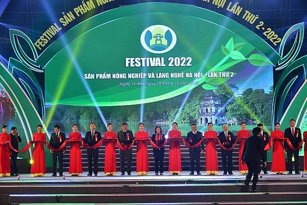 Khai mạc Festival sản phẩm nông nghiệp và làng nghề Hà Nội 2022