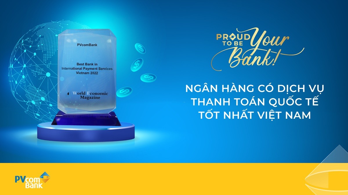 PVcomBank nhận cú đúp giải thưởng uy tín quốc tế