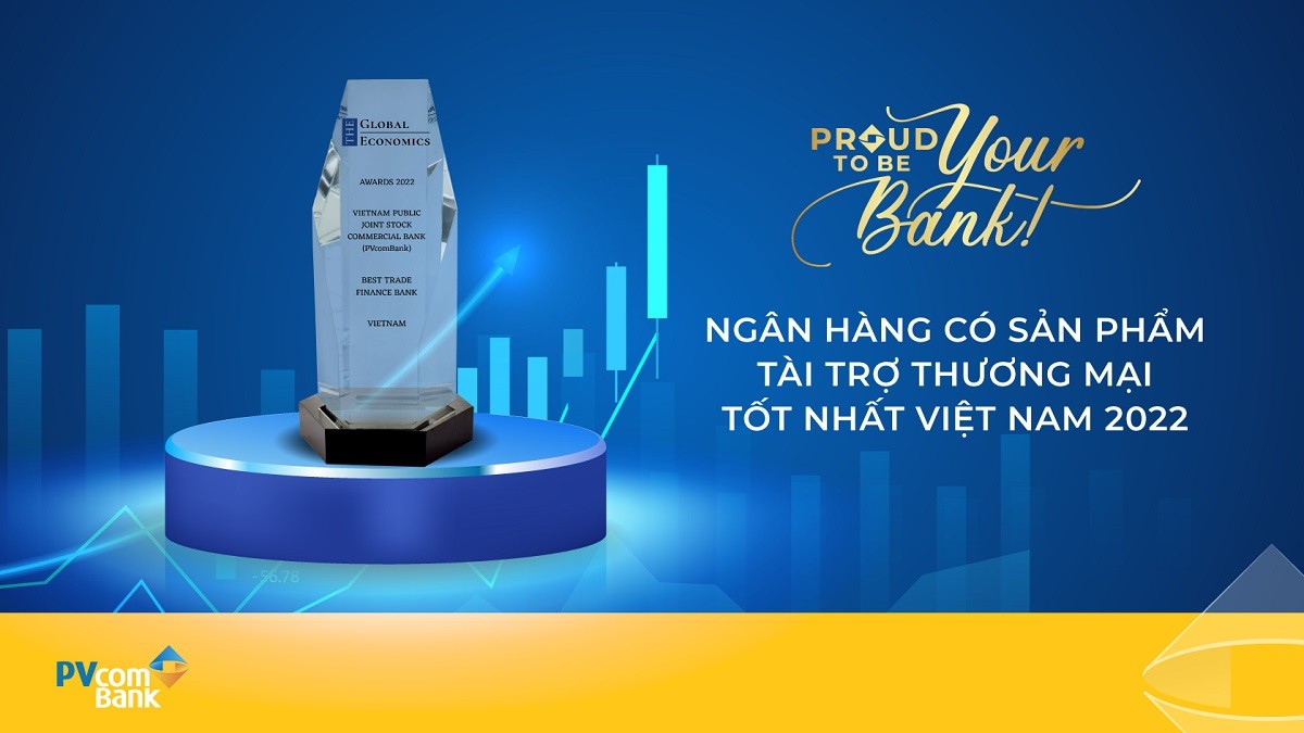 PVcomBank nhận cú đúp giải thưởng uy tín quốc tế