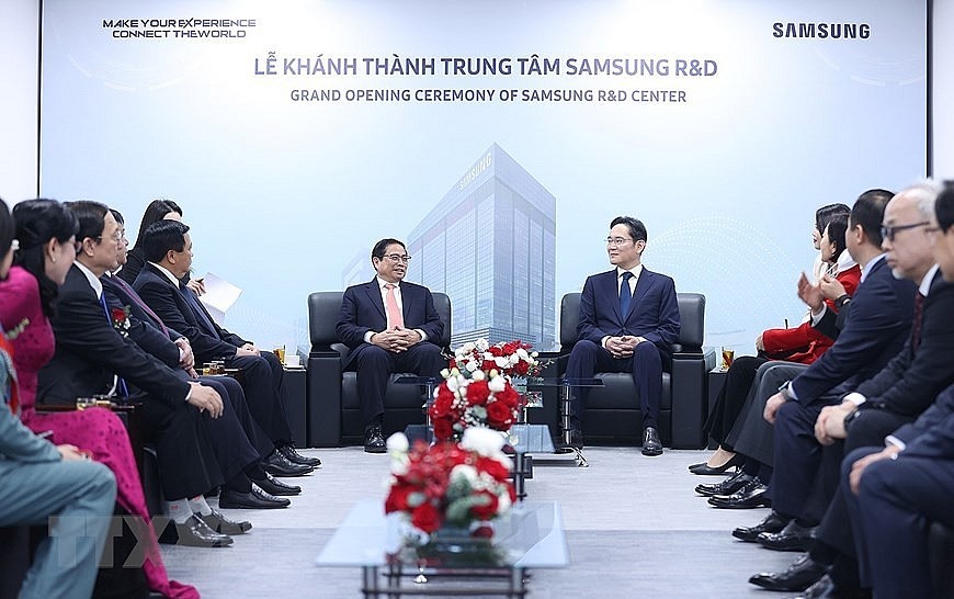 Thủ tướng dự khánh thành Trung tâm R&D của Samsung tại Hà Nội