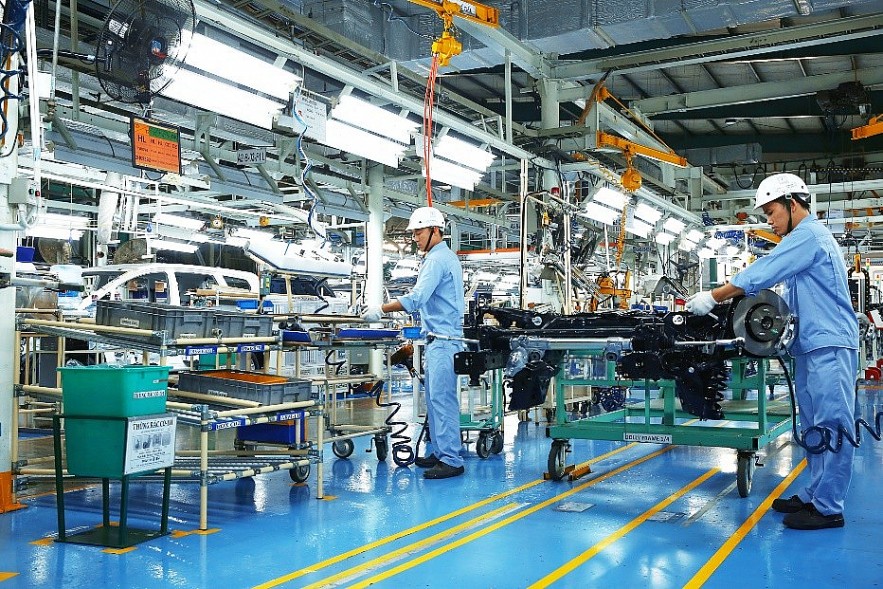 Sản xuất công nghiệp đã tăng chậm lại trong quý IV/2022