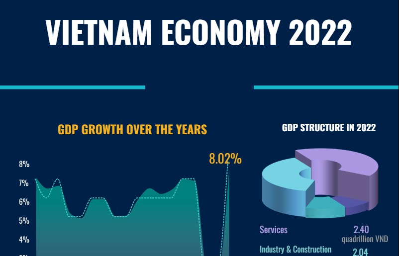 Vietnam's economy grows 8.02% in 2022