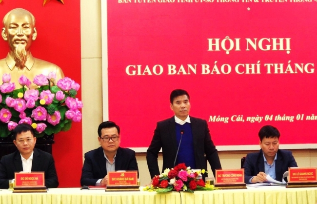 Quảng Ninh tổ chức hội nghị thông tin báo chí thường kỳ tháng 1/2023