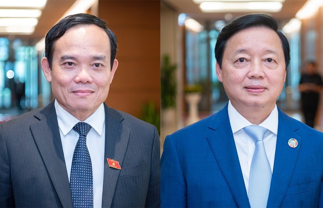 Quốc hội phê chuẩn bổ nhiệm ông Trần Hồng Hà và Trần Lưu Quang giữ chức Phó Thủ tướng