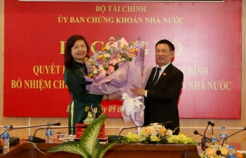 Bộ trưởng Hồ Đức Phớc gửi “10 chữ vàng” cho tân Chủ tịch Ủy ban Chứng khoán Nhà nước