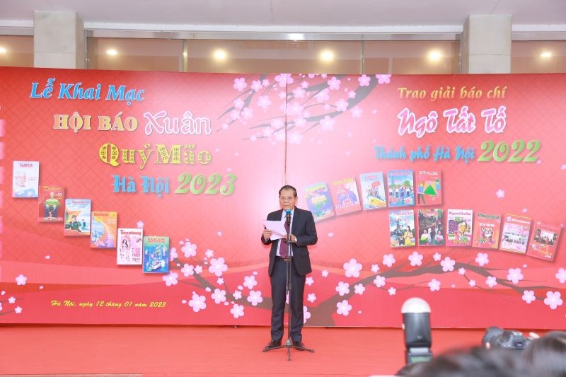 Khai mạc Hội Báo Xuân Hà Nội 2023