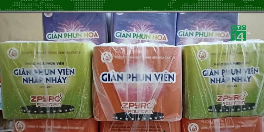 Mua, bán pháo hoa Z121 trên mạng là trái quy định pháp luật