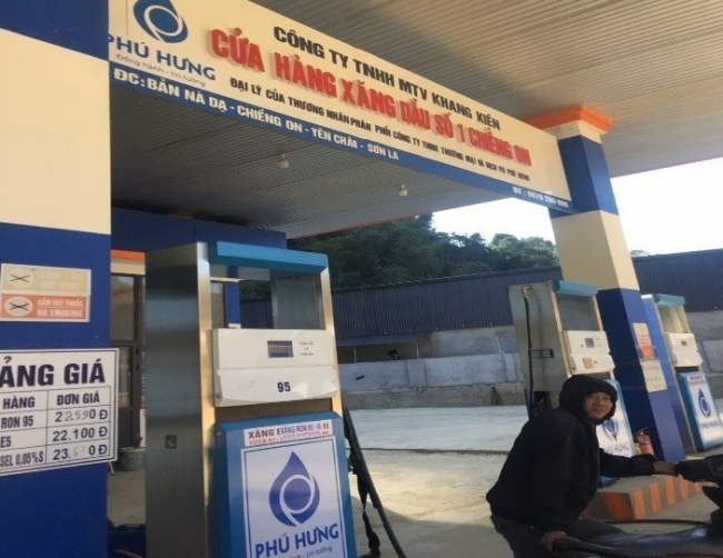 Sơn La: Một cửa hàng xăng dầu bị phạt 10 triệu đồng vì vi phạm quy định phòng cháy