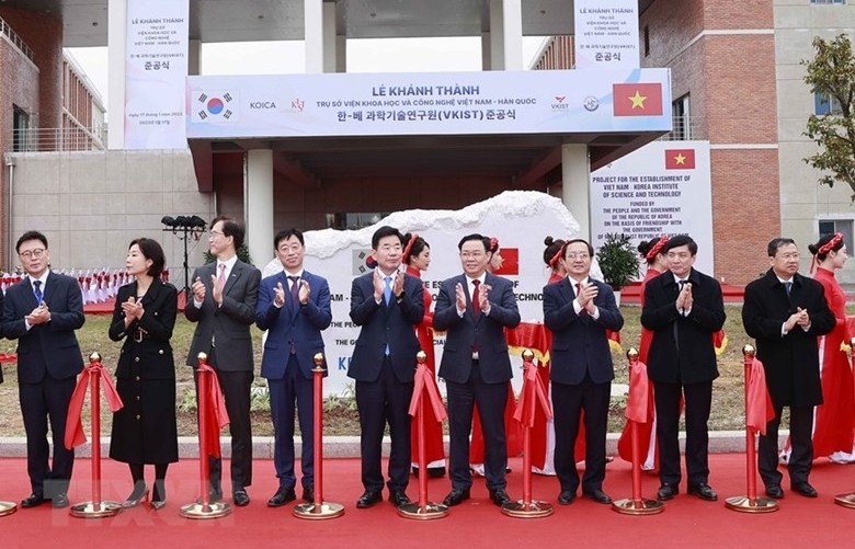 Khánh thành trụ sở Viện Khoa học và Công nghệ Việt Nam - Hàn Quốc