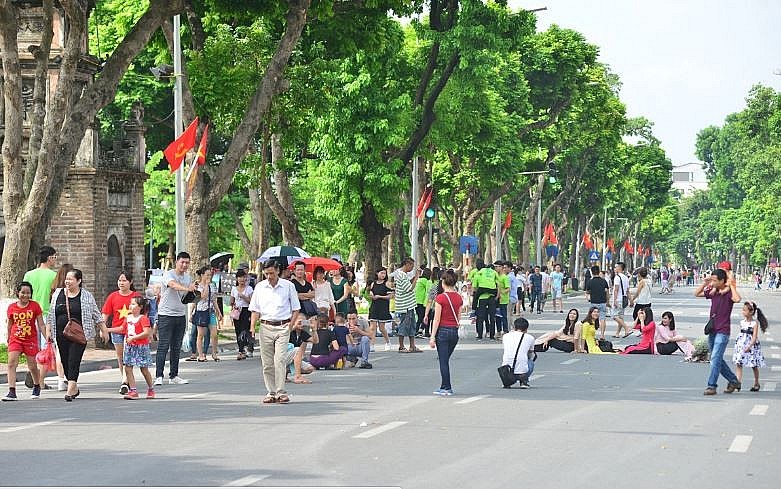 Hà Nội: Tạm dừng hoạt động phố đi bộ hồ Hoàn Kiếm và phố cổ dịp Tết