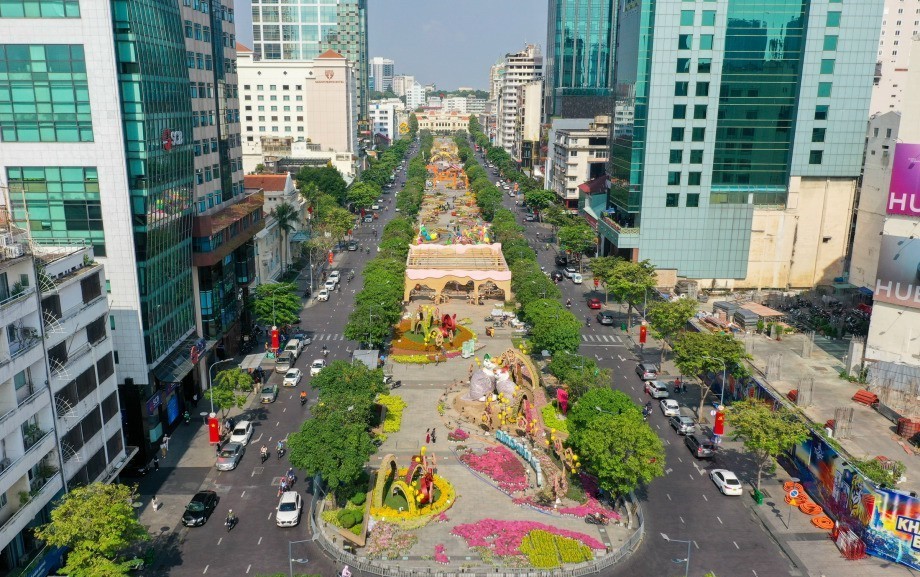 TP.Hồ Chí Minh ngập tràn sắc xuân