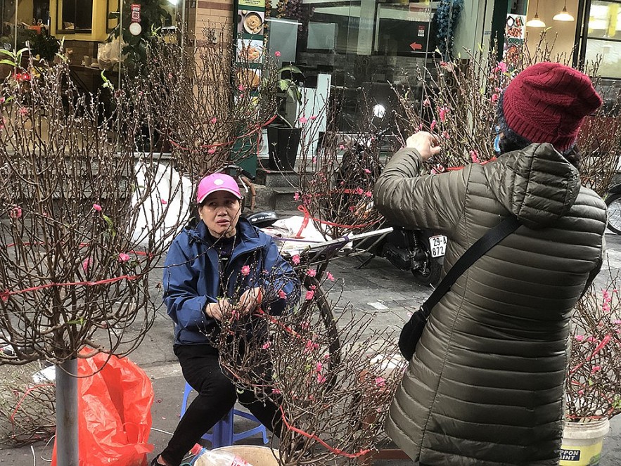 Hấp dẫn Chợ hoa Tết truyền thống khu phố cổ Hà Nội- Quý Mão 2023