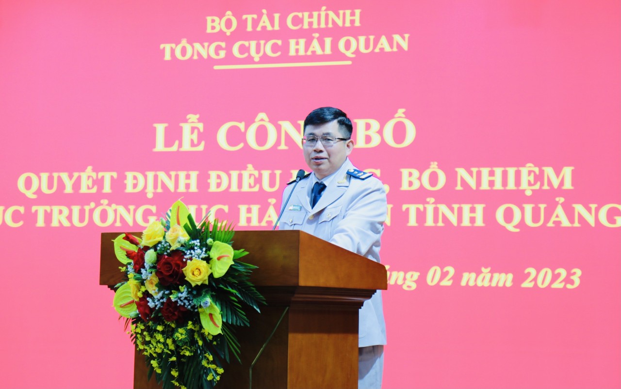 Ông Bùi Ngọc Lợi làm Phó Cục trưởng Cục Hải quan tỉnh Quảng Ninh
