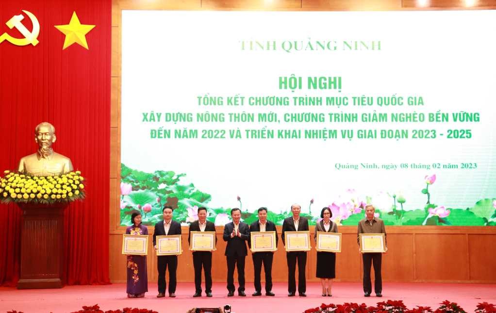 Quảng Ninh: Tổng kết chương trình MTQG xây dựng NTM và giảm nghèo bền vững
