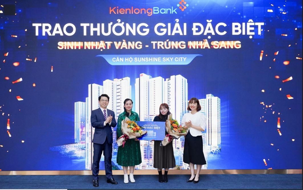 KienlongBank trao tặng căn hộ gần 5 tỷ đồng cho khách hàng may mắn