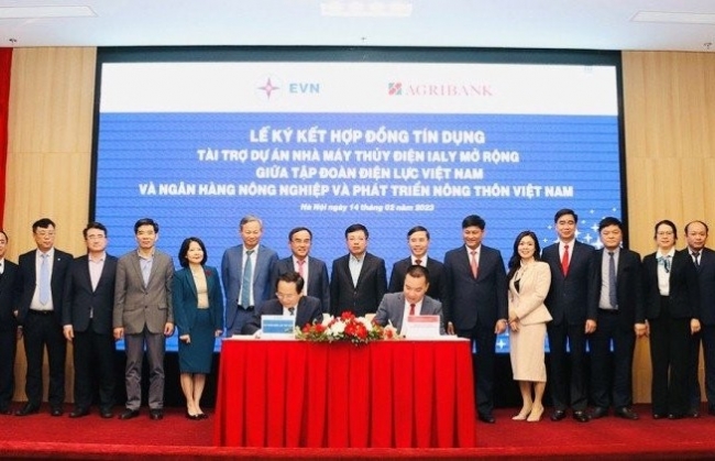 Agribank và Tập đoàn Điện lực Việt Nam ký hợp đồng tín dụng cho Dự án Nhà máy Thủy điện Ialy mở rộng