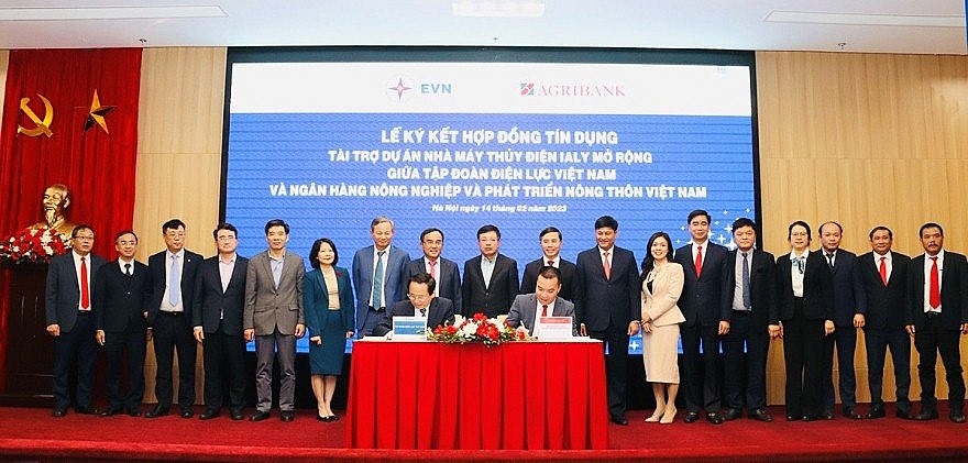 Agribank và Tập đoàn Điện lực Việt Nam ký hợp đồng tín dụng cho Dự án Nhà máy Thủy điện Ialy mở rộng