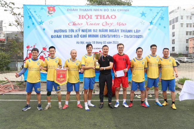 Đoàn Thanh niên Bộ Tài chính tổ chức hội thao chào xuân Quý Mão năm 2023