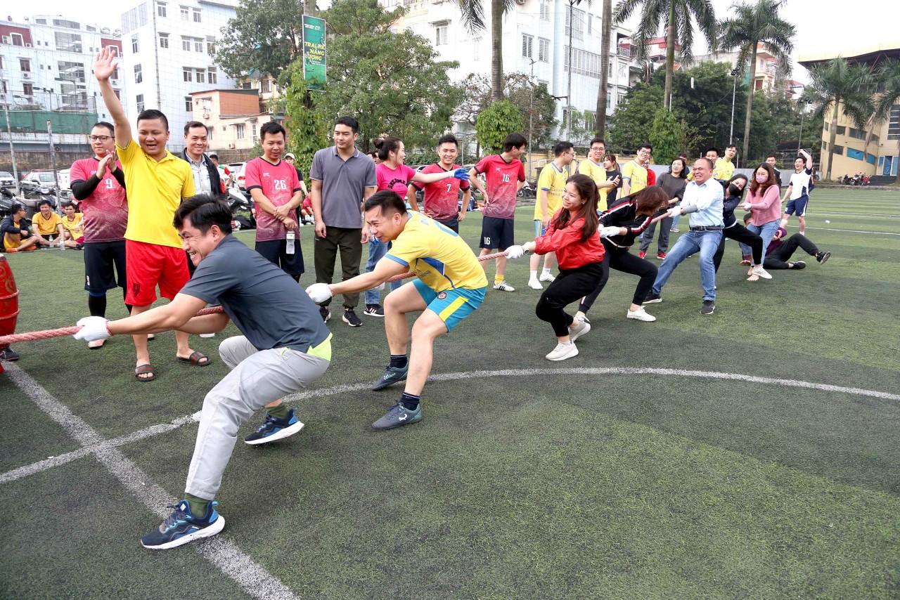 Đoàn Thanh niên Bộ Tài chính tổ chức hội thao chào xuân lần thứ nhất