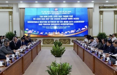 Chính quyền TP. Hồ Chí Minh đối thoại với các hiệp hội doanh nghiệp ngước ngoài