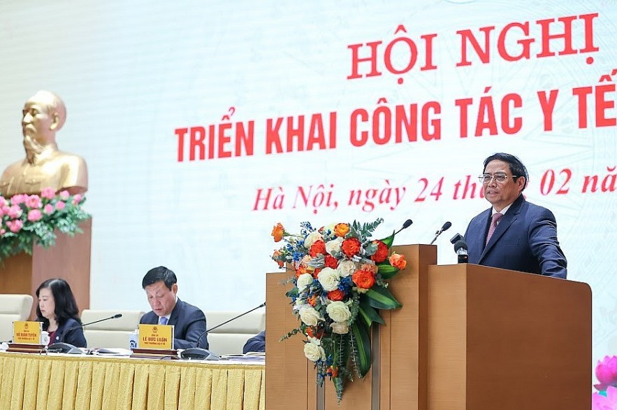 Thủ tướng Phạm Minh Chính: Ngành Y tế tập trung hoàn thiện thể chế, chính sách để phát triển nhanh, bền vững