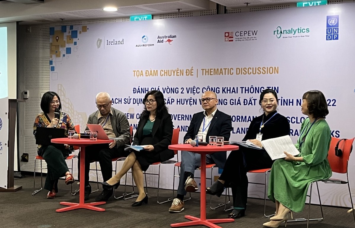 Thông tin đất đai được chia sẻ công khai, minh bạch giúp giảm nguy cơ tham nhũng