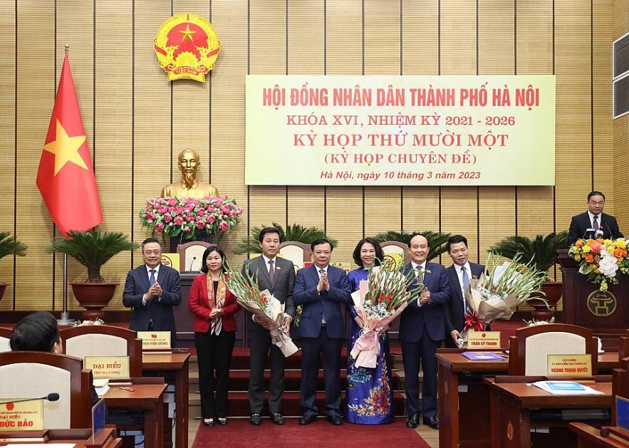 Bà Vũ Thu Hà được bầu giữ chức Phó Chủ tịch UBND TP.Hà Nội