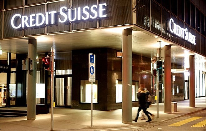 Giảm xuống mức thấp kỷ lục mới, cổ phiếu Credit Suisse chỉ còn 1/4 giá trị