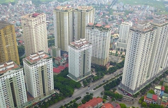 Giá rao bán và cho thuê chung cư tại Hà Nội và TP.Hồ Chí Minh tiếp tục tăng