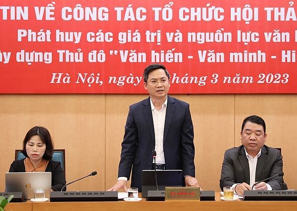 Phát huy các giá trị và nguồn lực văn hóa xây dựng Thủ đô văn hiến