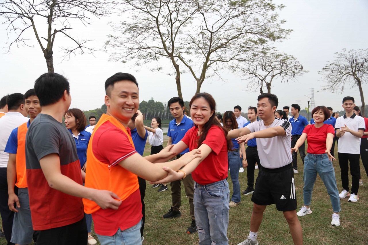 Hội trại "Thanh niên ngành Thuế - Nối vòng tay đoàn kết”