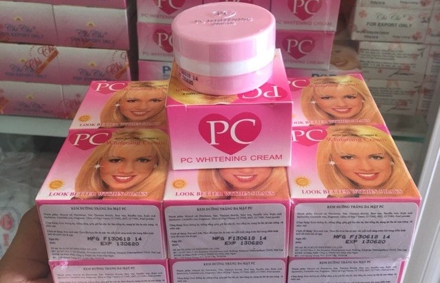 Thu hồi toàn quốc lô mỹ phẩm PC Whitening Cream không đạt chất lượng