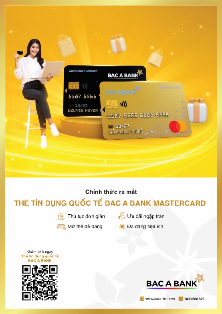 Khách hàng nhận “ Mưa ưu đãi” từ hai dòng thẻ tín dụng hoàn toàn mới BAC A BANK