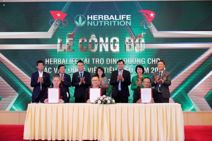 Herbalife Việt Nam tài trợ sản phẩm dinh dưỡng cho các vận động viên Việt Nam