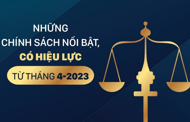 inforgraphics nhung chinh sach noi bat co hieu luc tu thang 42023
