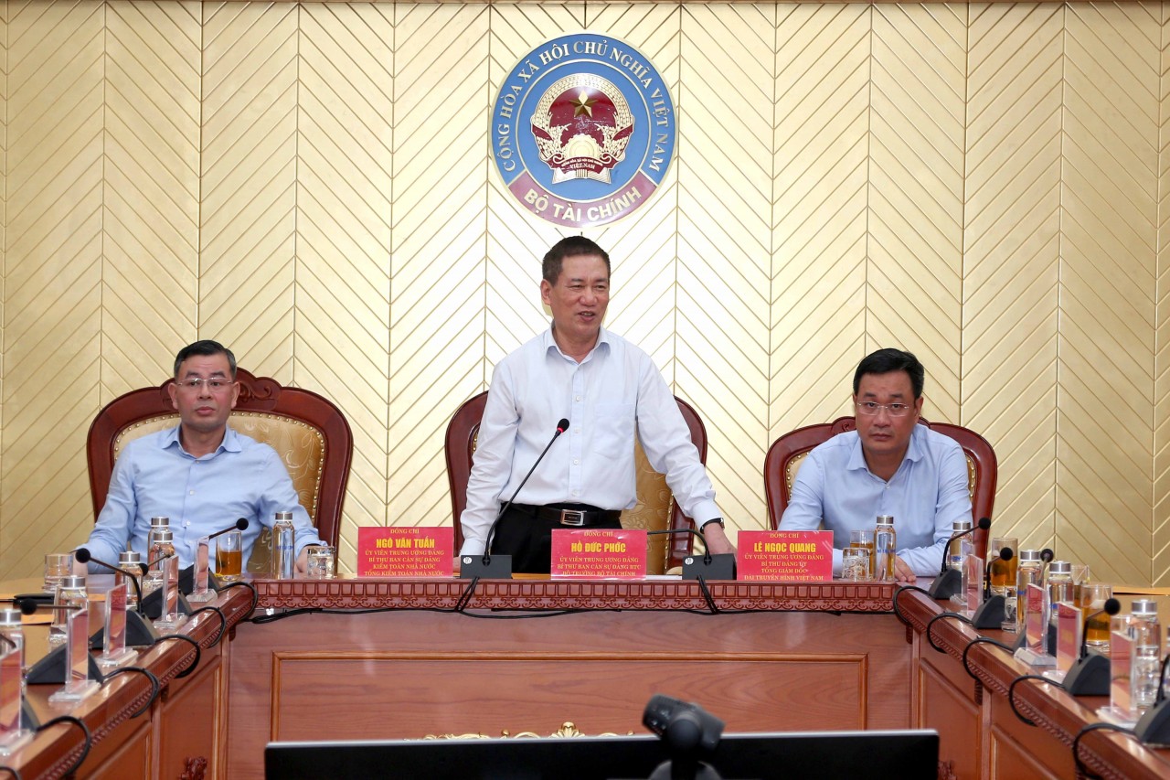 Nâng cao phối hợp công tác giữa Bộ Tài chính, Kiểm toán Nhà nước và Đài Truyền hình Việt Nam