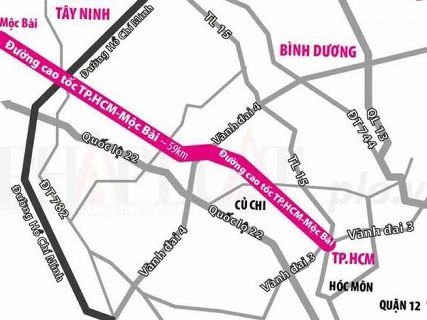 TP. Hồ Chí Minh: Kiến nghị điều chỉnh hướng tuyến cao tốc TP. Hồ Chí Minh - Mộc Bài