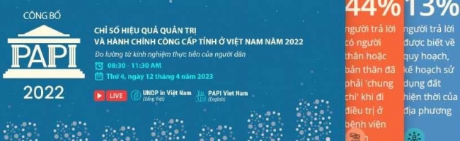 Quảng Ninh đứng đầu về chỉ số hiệu quả quản trị và hành chính công cấp tỉnh 2022