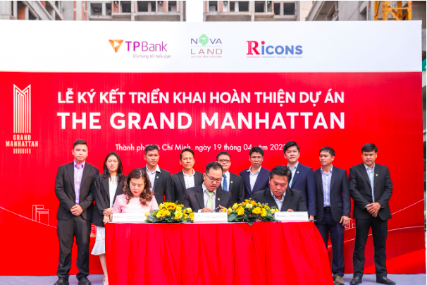 Dự án The Grand Manhattan được cấp vốn để tiếp tục triển khai thi công