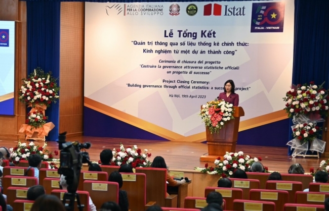 Hoàn tất thành công dự án ODA về cải thiện hệ thống thống kê quốc gia Việt Nam